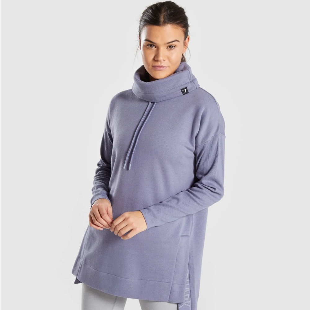 NWT GYMSHARK SLOUNGE RIBBED PULLOVER